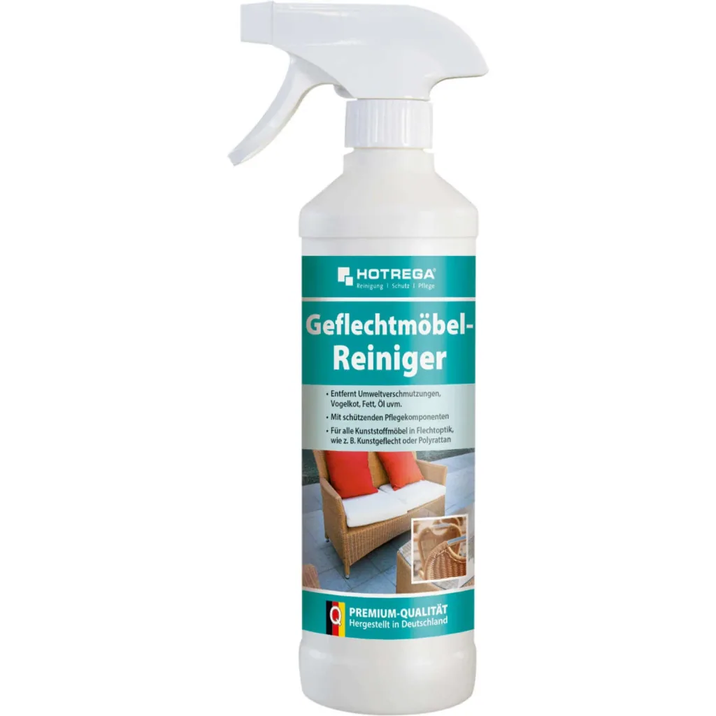 HOTREGA Geflechtmöbel Reiniger 500 ml Sprühflasche