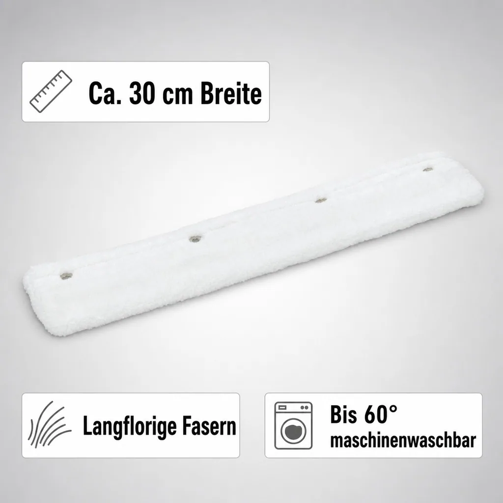 eukula T-Wischer Wollbezug 30 cm Breite
