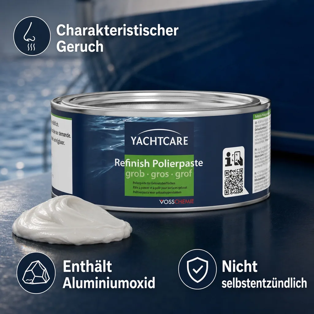 YACHTCARE Refinish Polierpaste grob 500 g