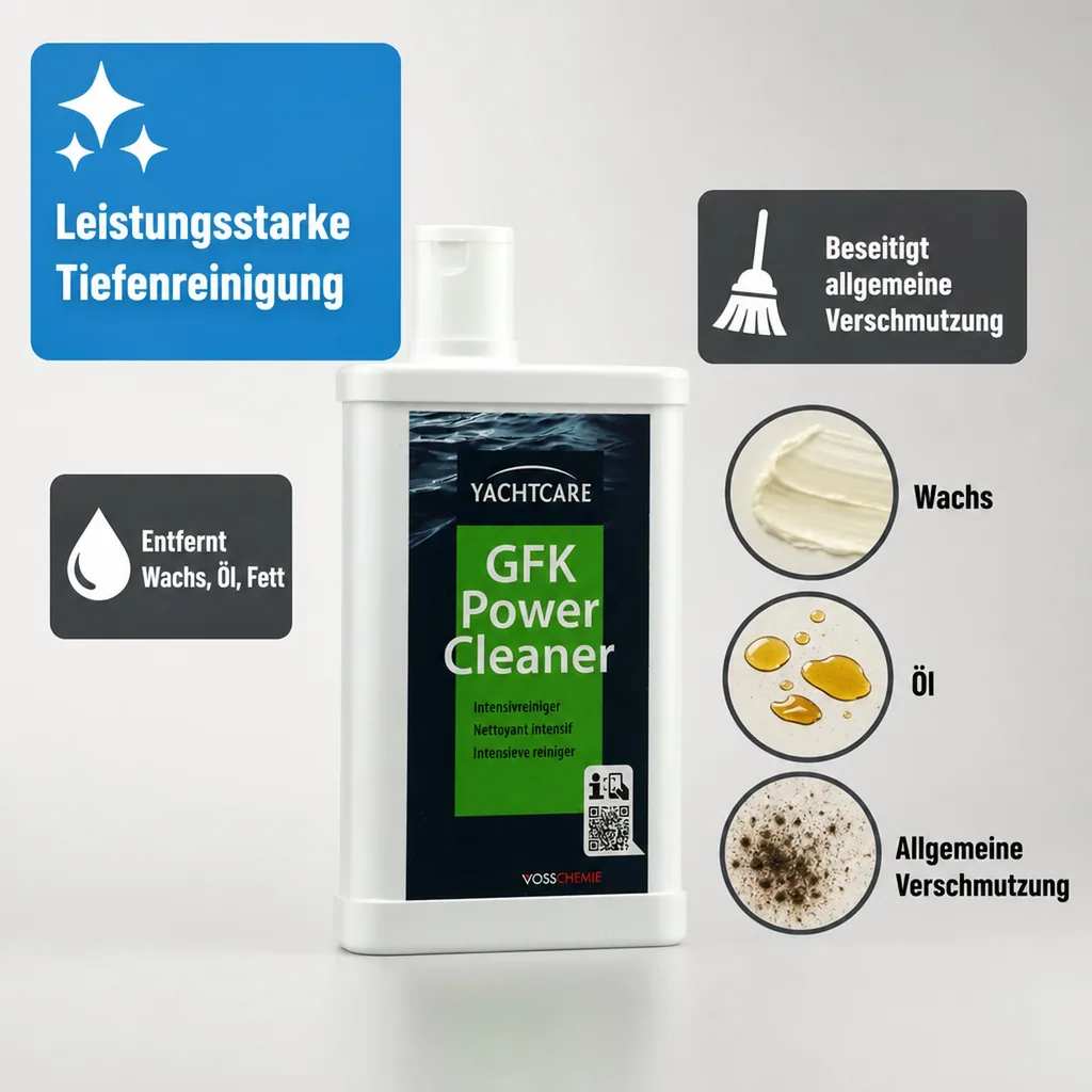 YACHTCARE GfK Power Cleaner 500 ml Premium Reiniger