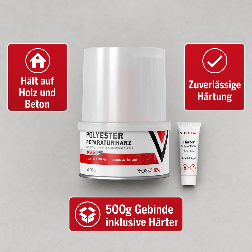 VOSSCHEMIE Polyester Reparaturharz 500 g
