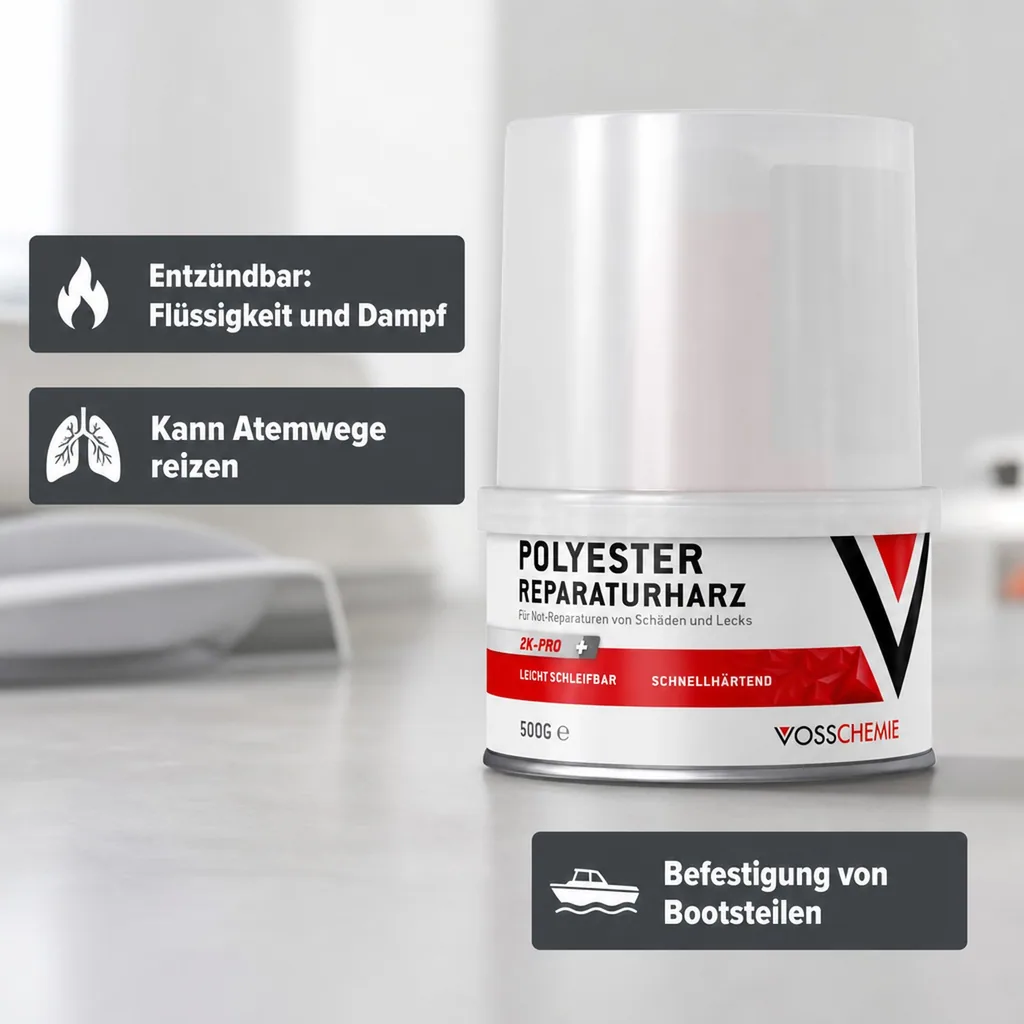 VOSSCHEMIE Polyester Reparaturharz 500 g