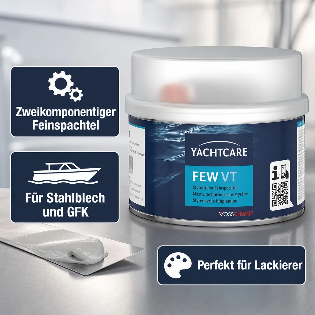 YACHTCARE FEW VT 250 g styrolfreier Feinspachtel