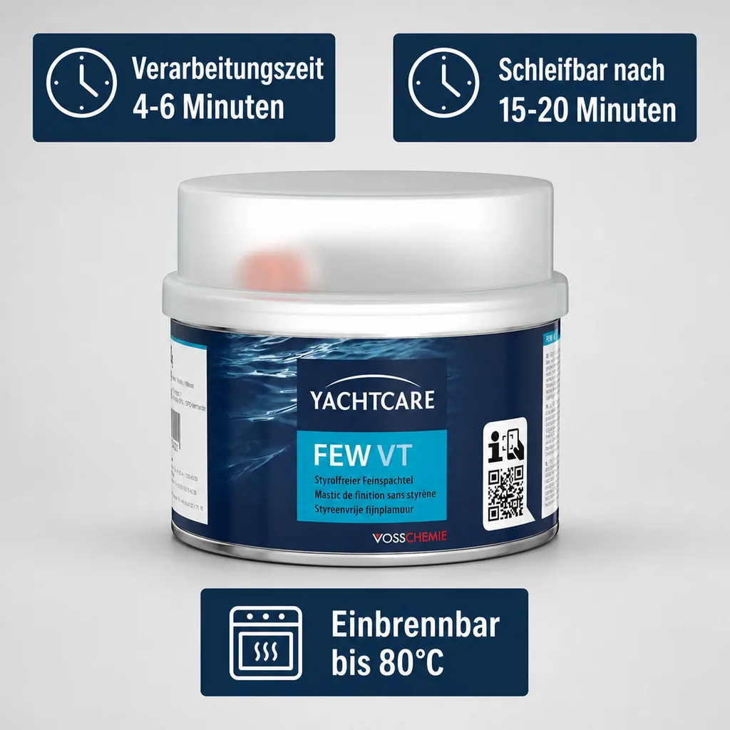 YACHTCARE FEW VT 500 g styrolfreier Feinspachtel