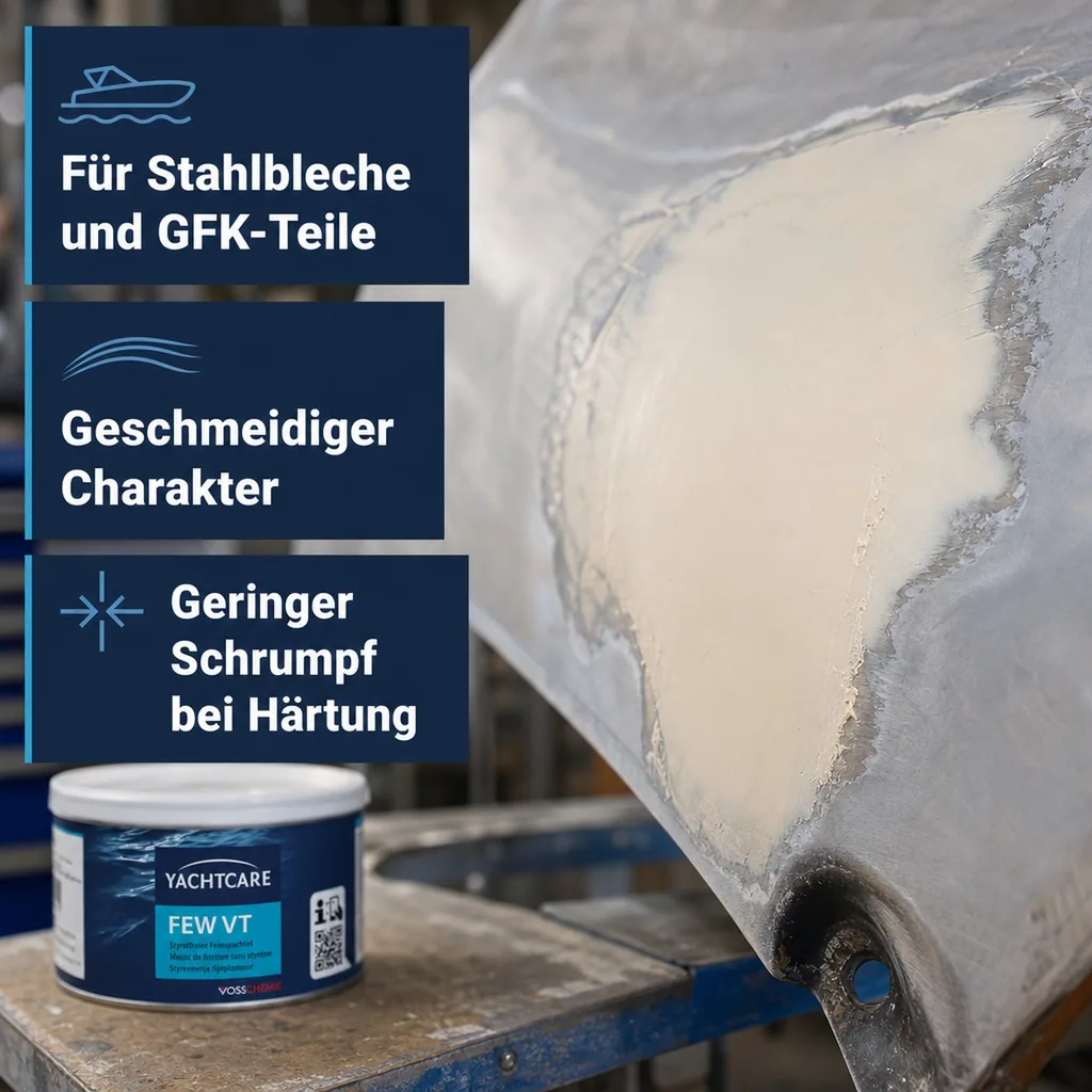 YACHTCARE FEW VT 500 g styrolfreier Feinspachtel