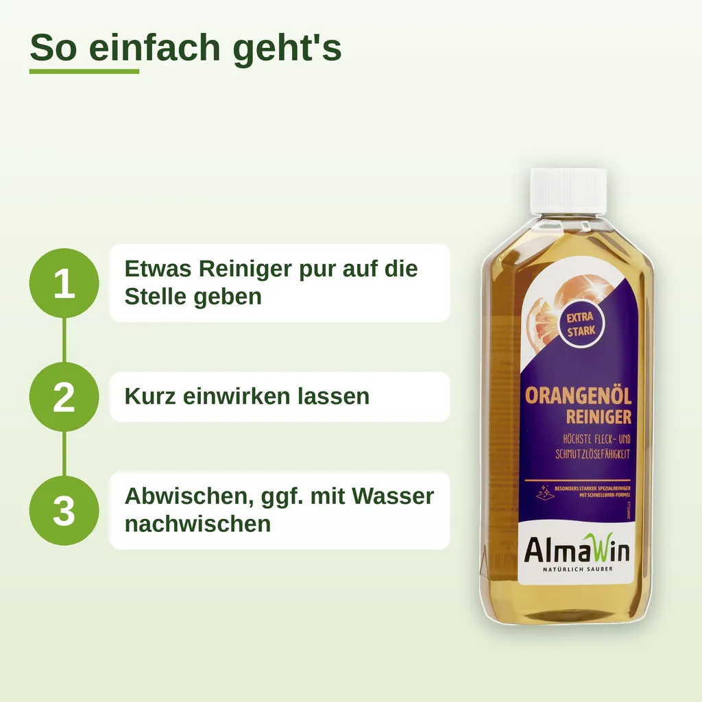 ALMAWIN Orangenölreiniger extra stark 500 ml Konzentrat