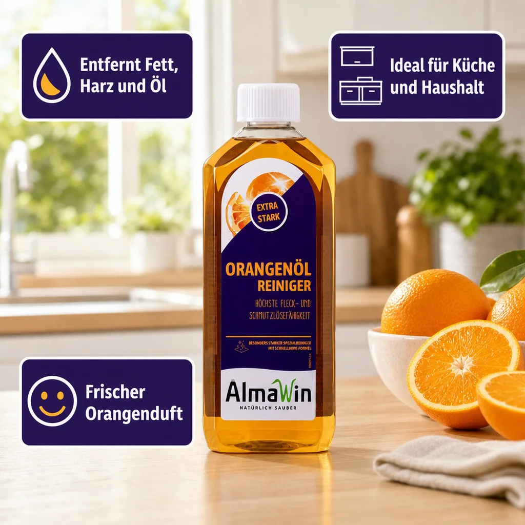 ALMAWIN Orangenölreiniger extra stark 500 ml Konzentrat