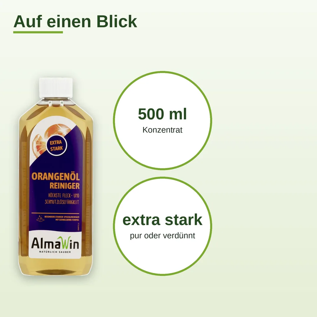 ALMAWIN Orangenölreiniger extra stark 500 ml Konzentrat