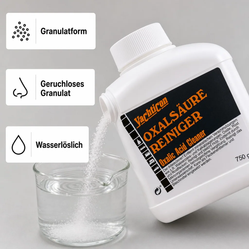 YACHTICON Oxalsäure Reiniger 750 g Der Alleskönner