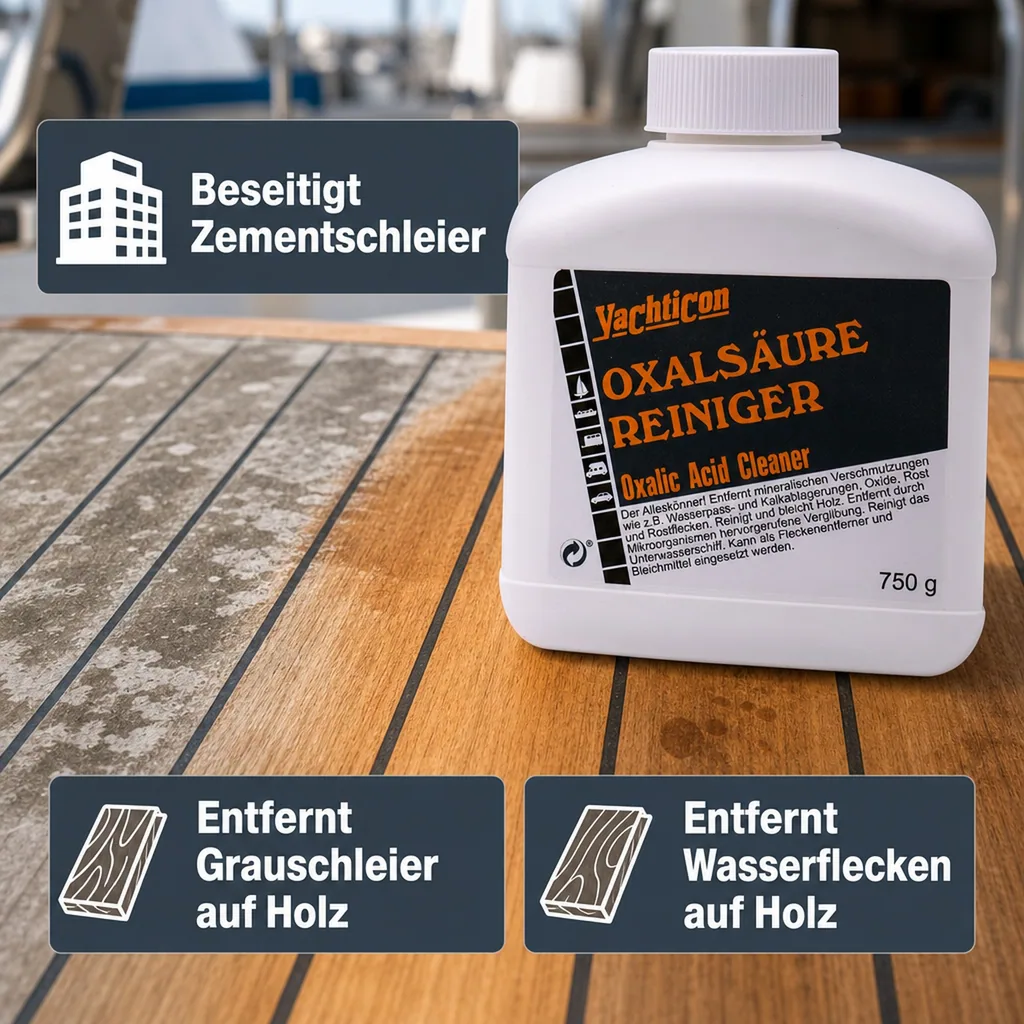 YACHTICON Oxalsäure Reiniger 750 g Der Alleskönner