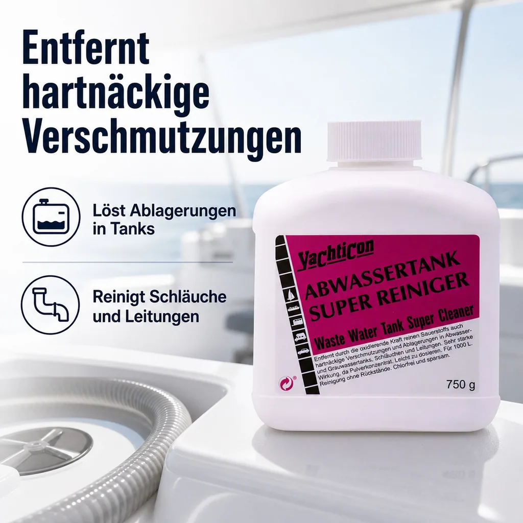 YACHTICON Abwassertank Superreiniger 750 g