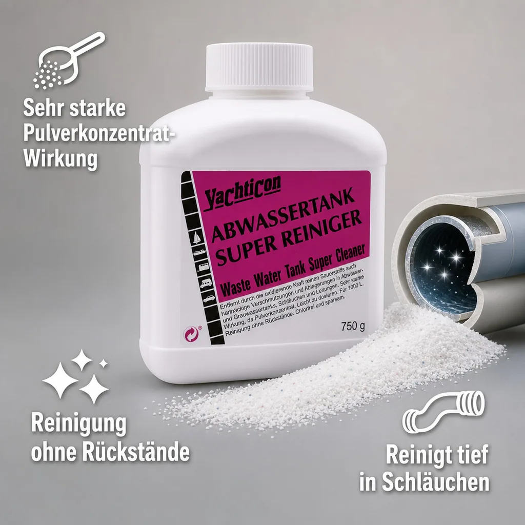 YACHTICON Abwassertank Superreiniger 750 g