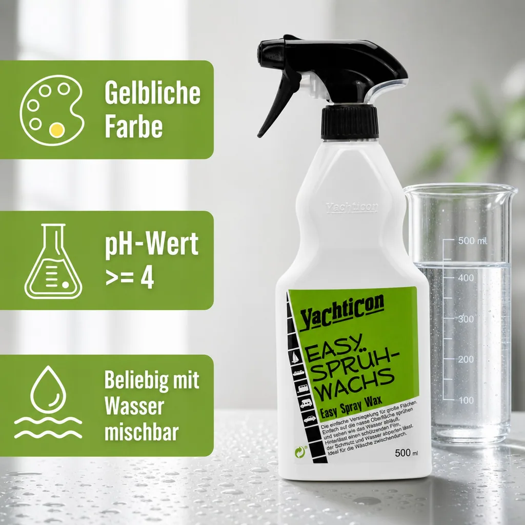 YACHTICON Easy Sprühwachs 500 ml zum Versiegeln