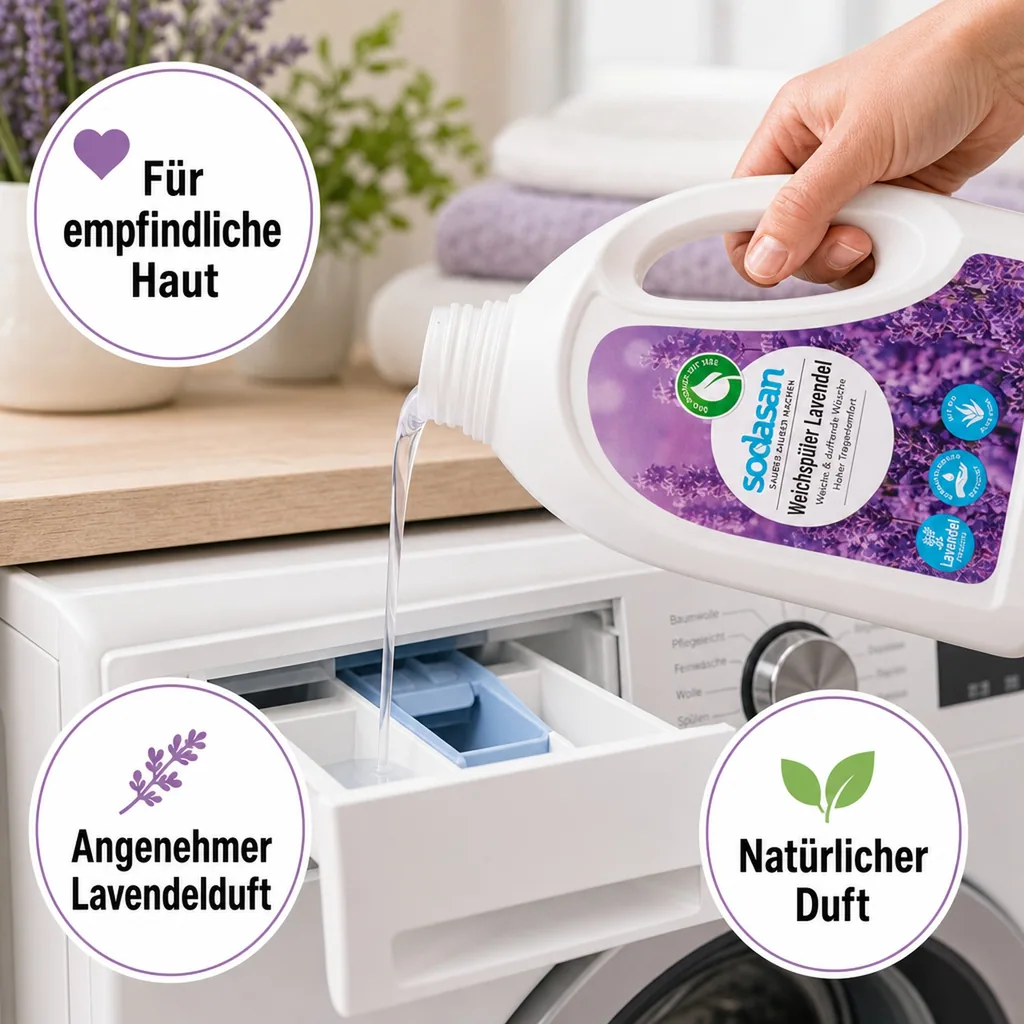 SODASAN Weichspüler Lavendel 750 ml