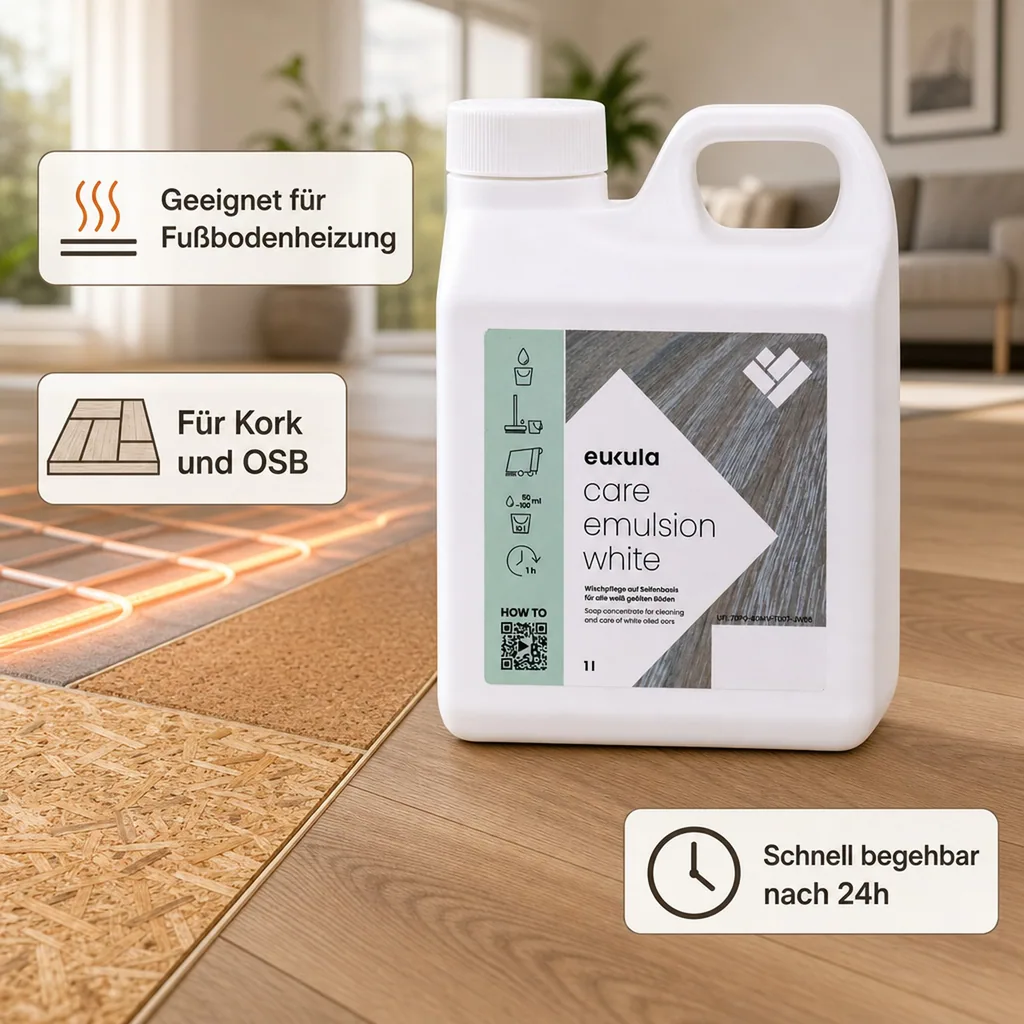 eukula care emulsion weiß 1 Liter Pflegeemulsion