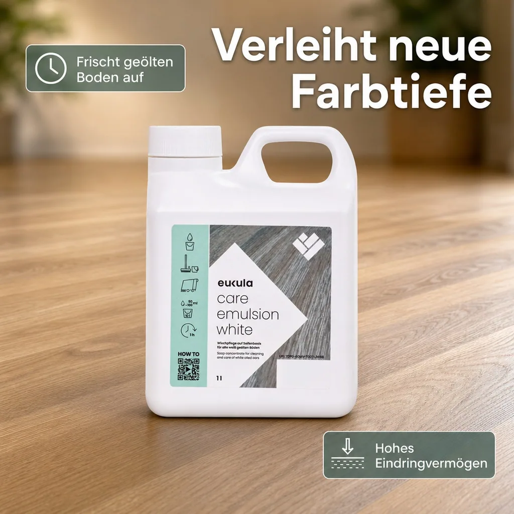 eukula care emulsion weiß 1 Liter Pflegeemulsion