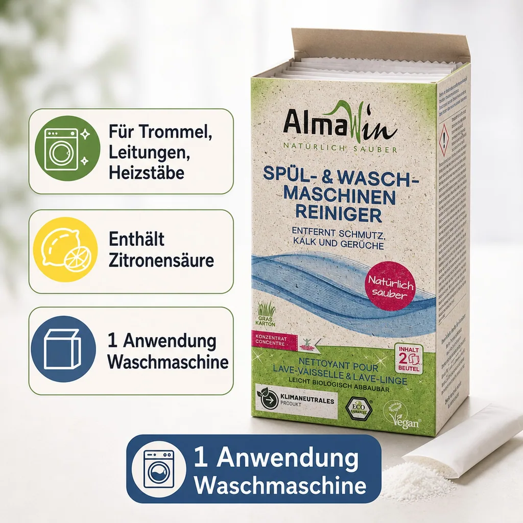 ALMAWIN Spül- und Waschmaschinenreiniger 200 g Konzentrat