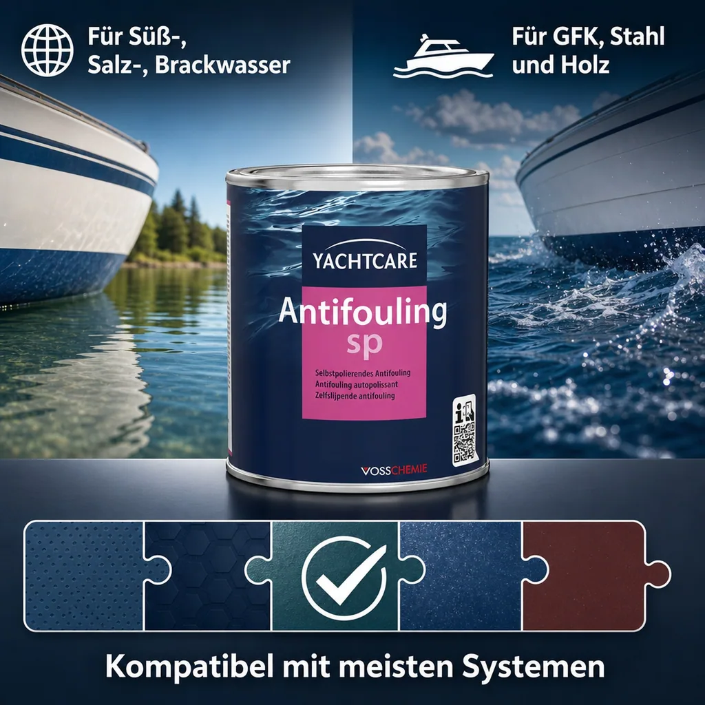 YACHTCARE Antifouling SP 750 ml blue