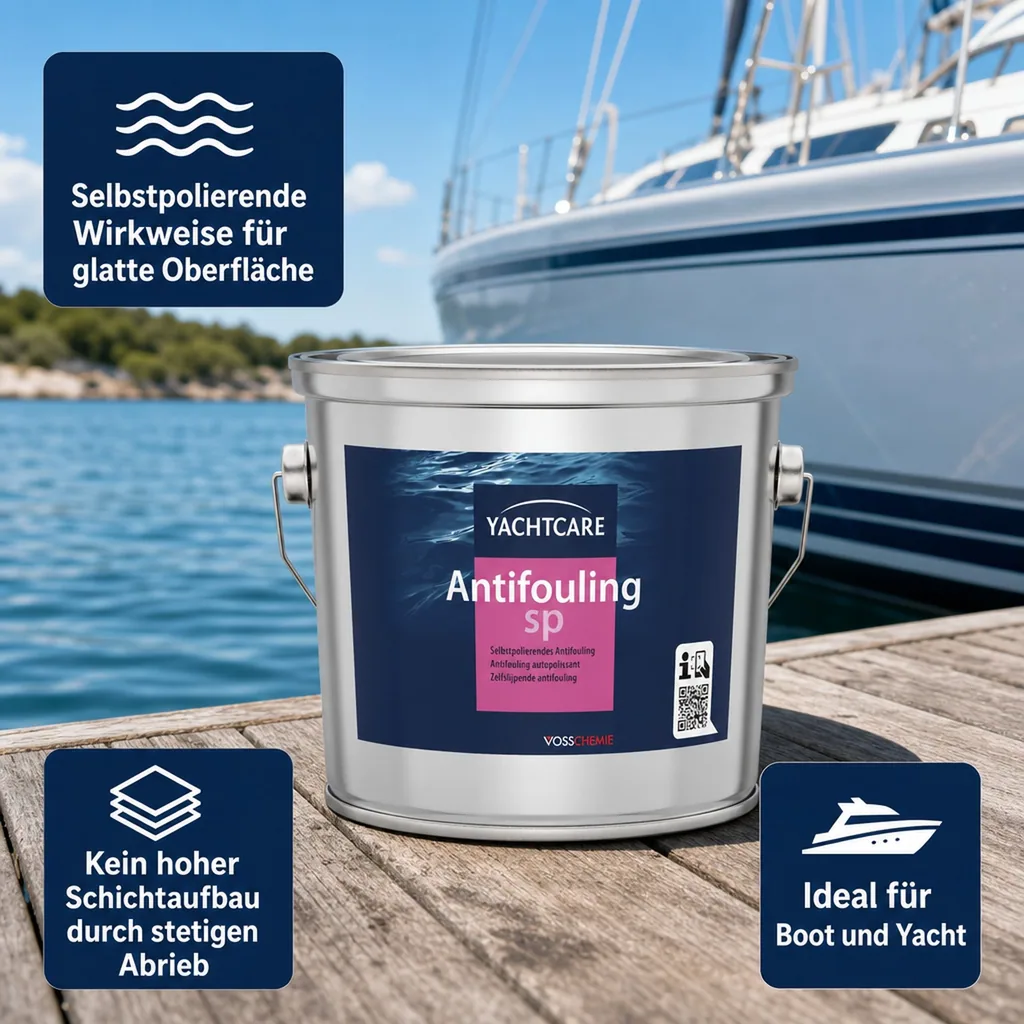 YACHTCARE Antifouling SP 2,5 Liter blue