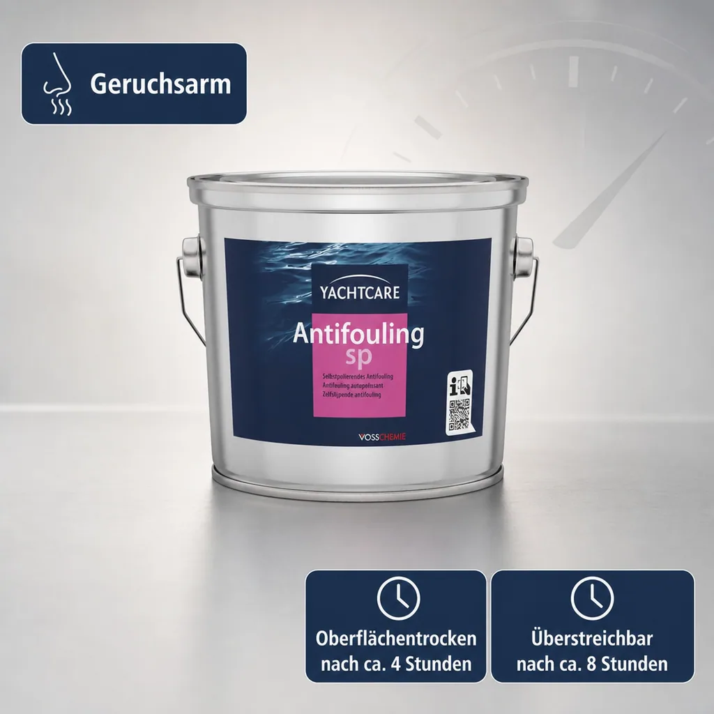 YACHTCARE Antifouling SP 2,5 Liter blue
