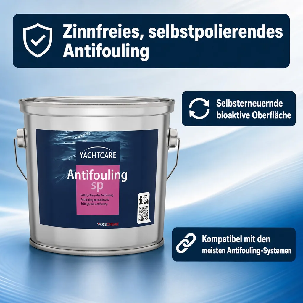 YACHTCARE Antifouling SP 2,5 Liter blue