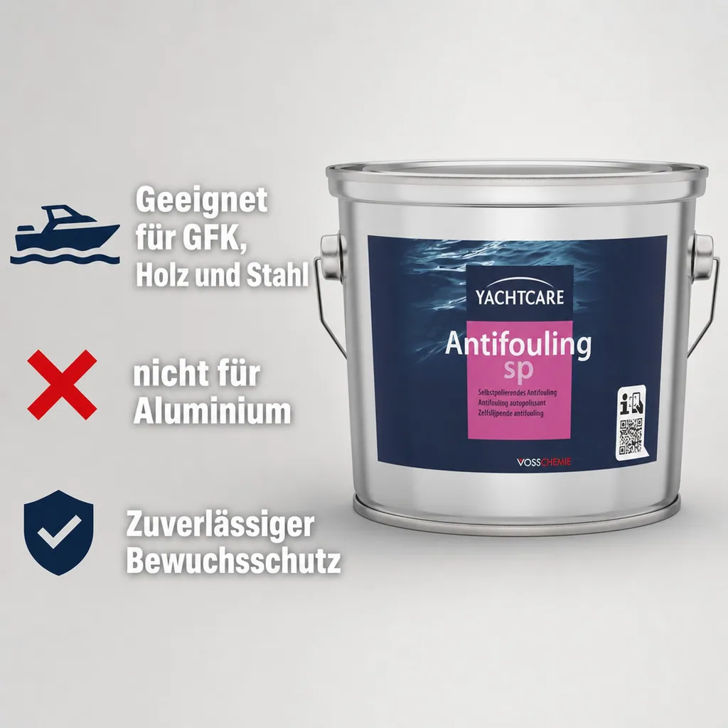 YACHTCARE Antifouling SP 2,5 Liter blue