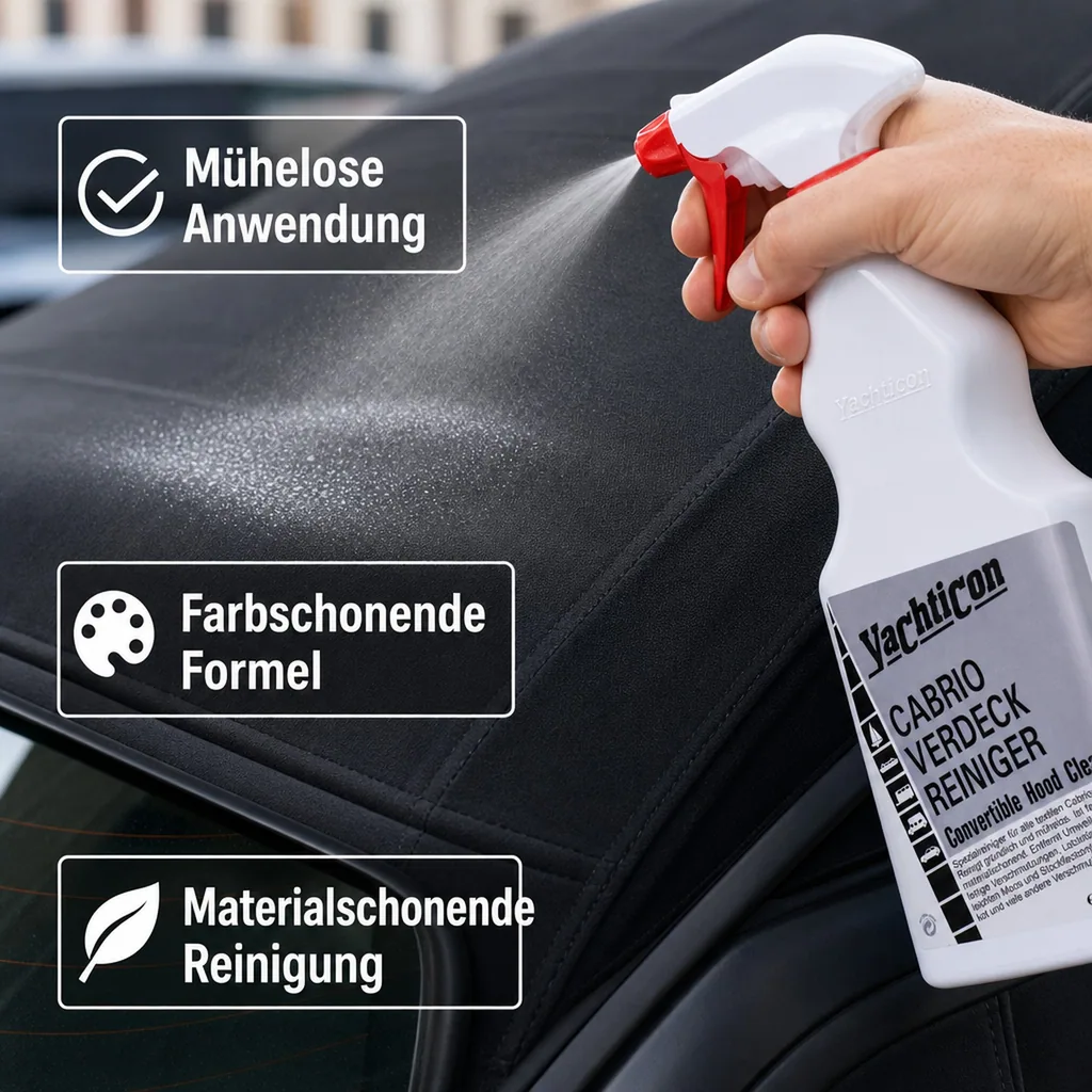 YACHTICON Cabrioverdeck Reiniger 500 ml für textile Verdecke