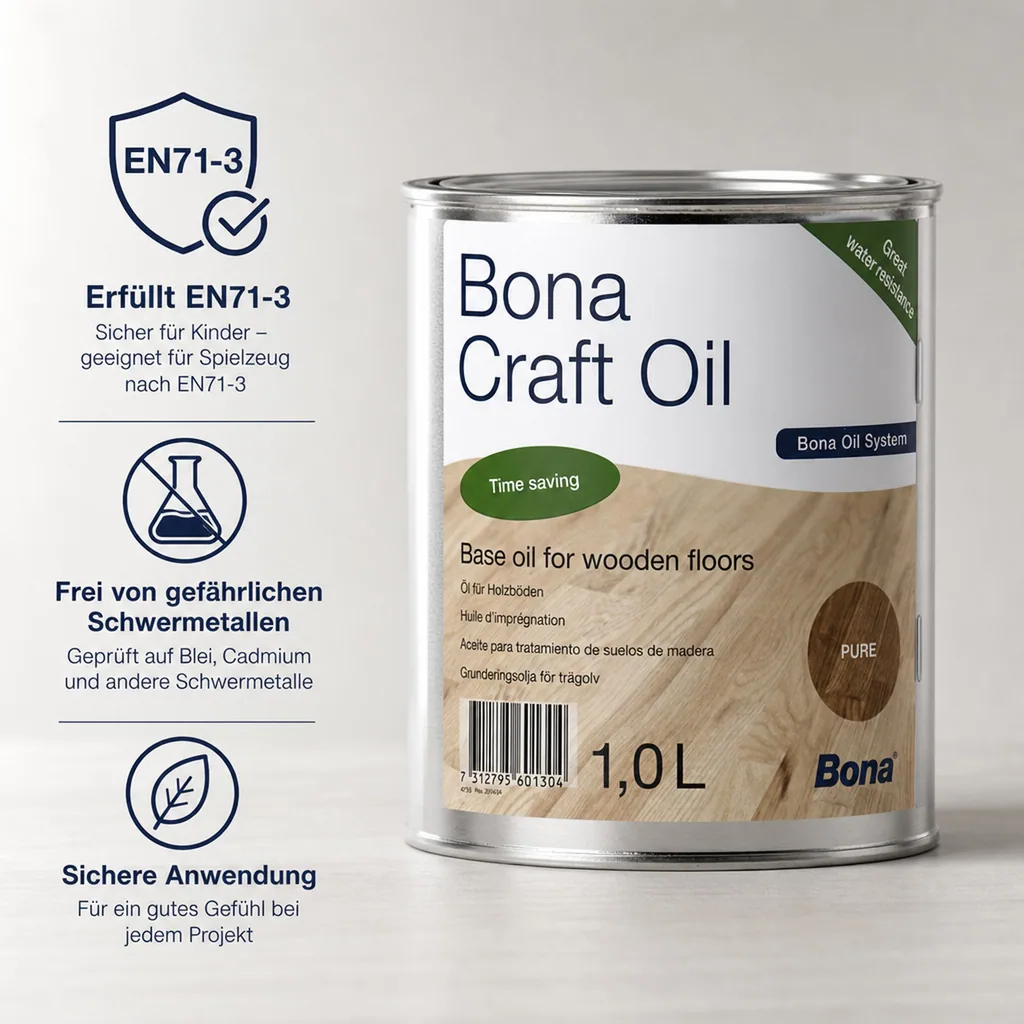 BONA Craft Oil PURE 1 Liter neutral