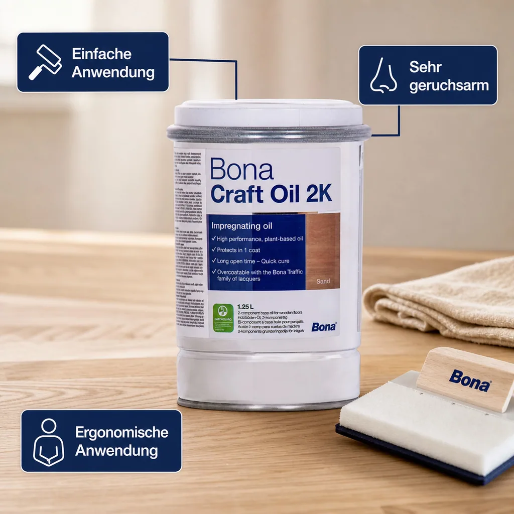 BONA Craft Oil 2K Sand 1,25 Liter