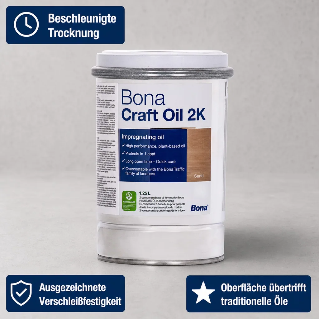 BONA Craft Oil 2K Sand 1,25 Liter