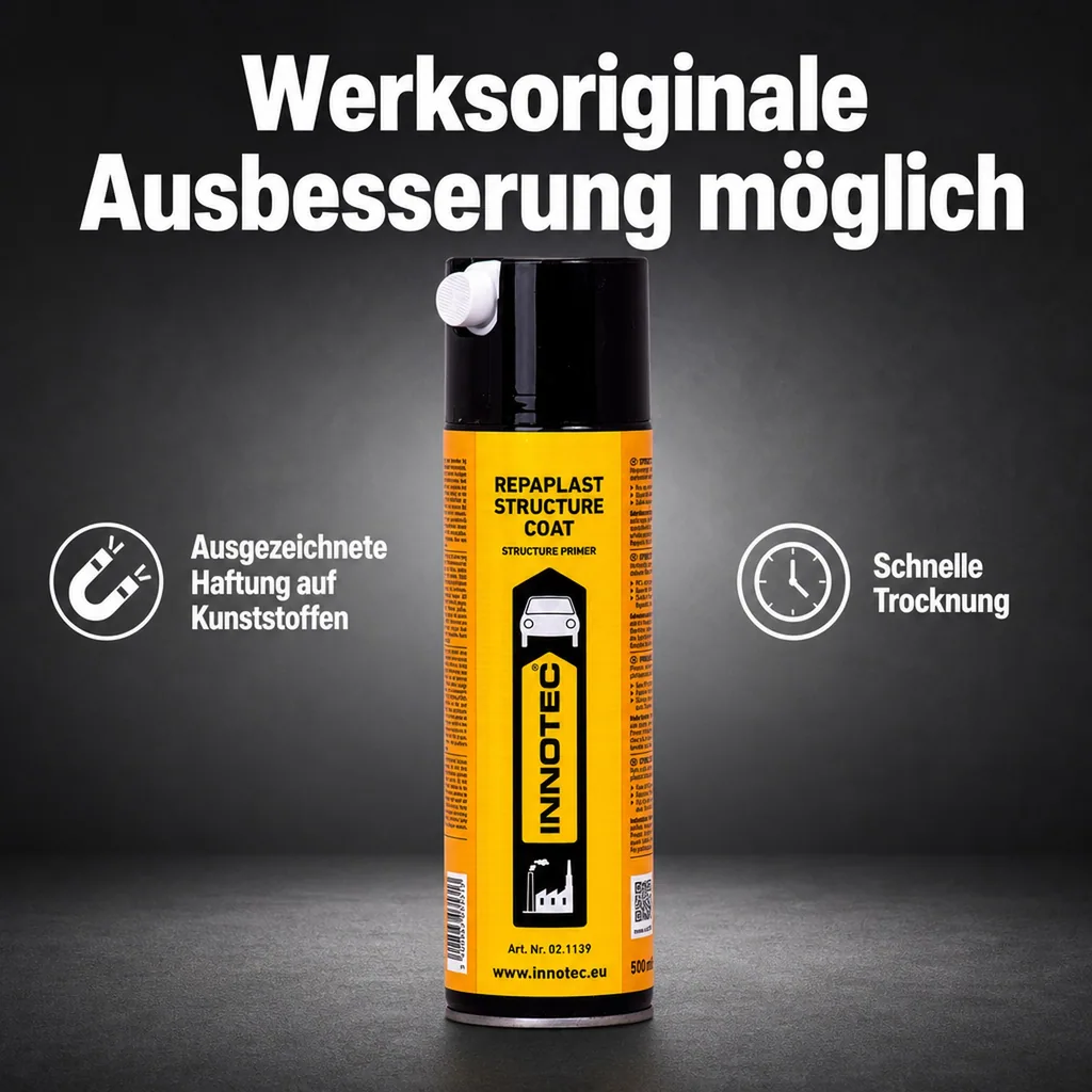 INNOTEC Repaplast Structure Coat NF Struckturlack 500 ml