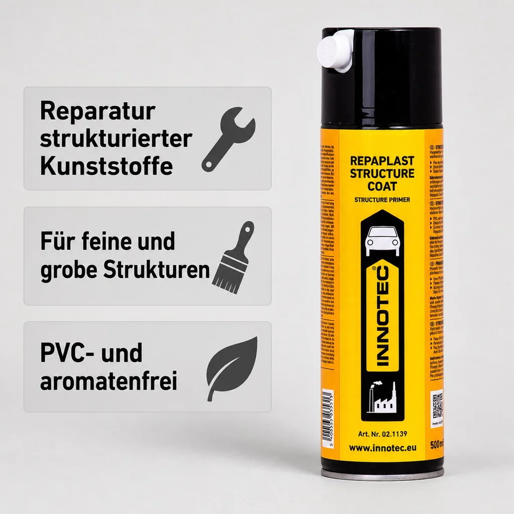 INNOTEC Repaplast Structure Coat NF Struckturlack 500 ml