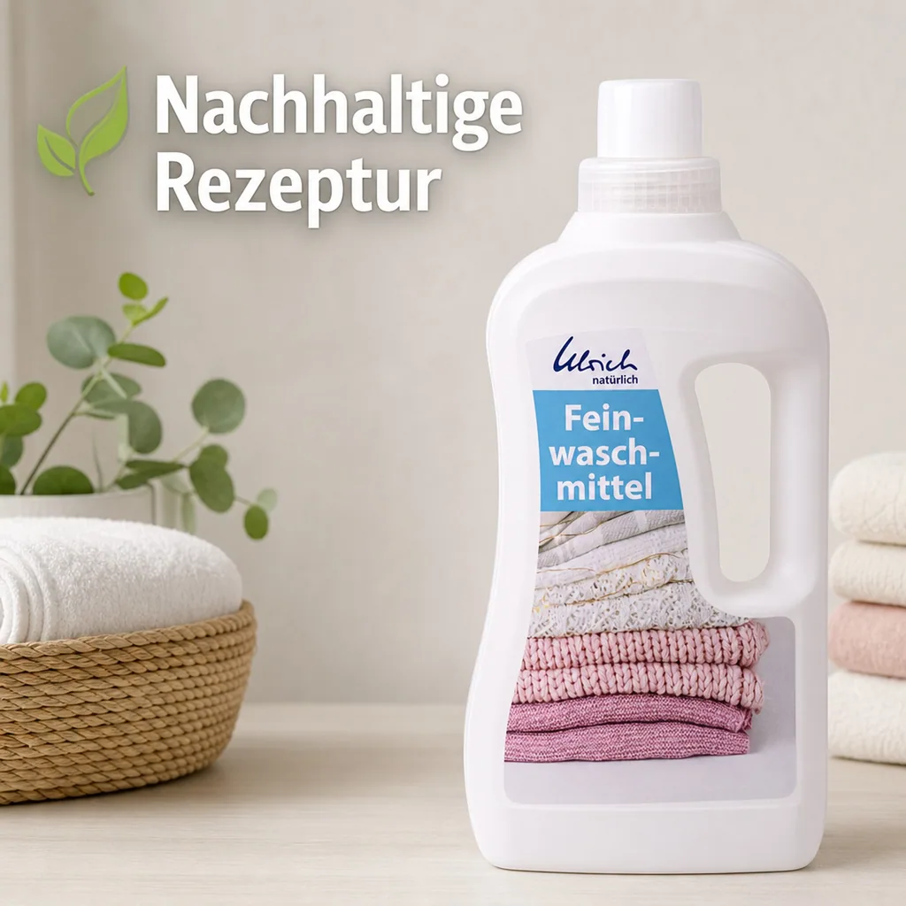 ULRICH natürlich Feinwaschmittel 1 Liter NCP-vegan zertifiziert