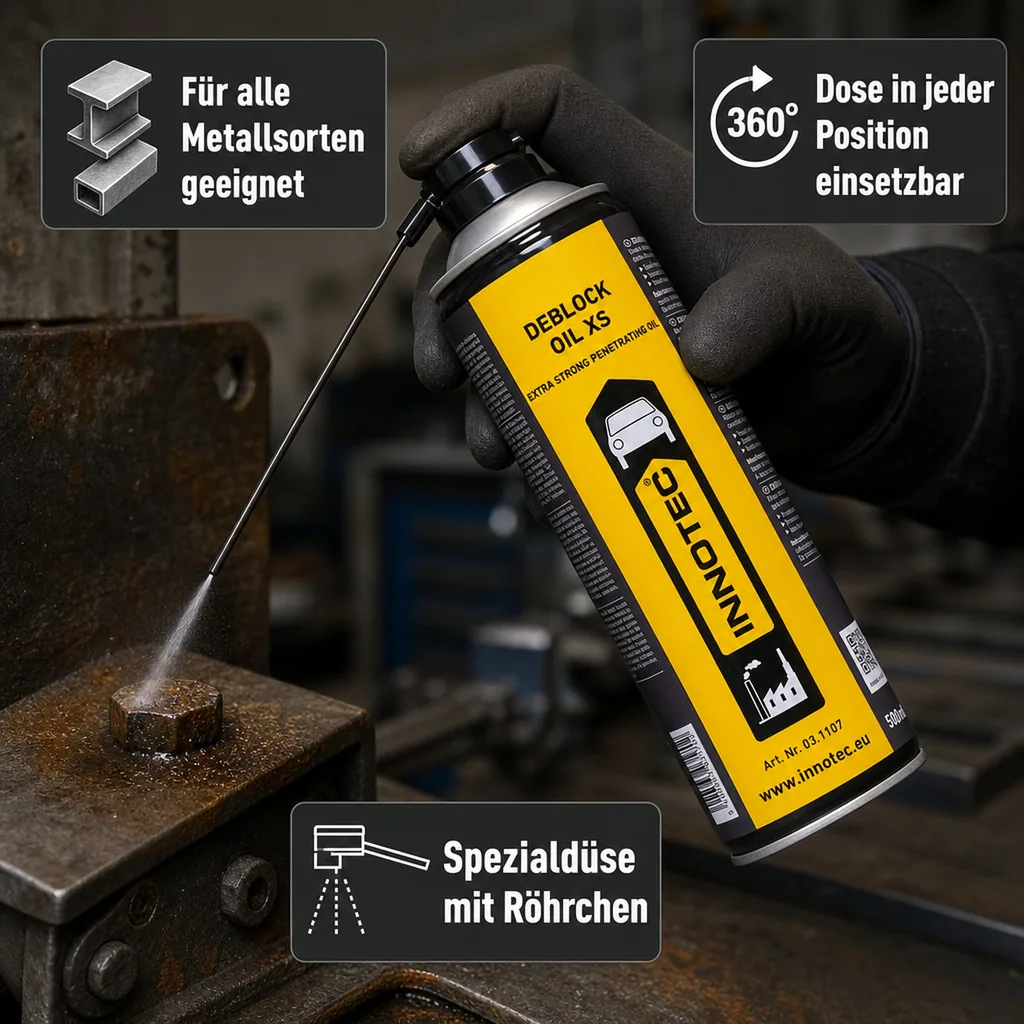 INNOTEC Deblock Oil XS 500 ml Extrem-Rostlöser