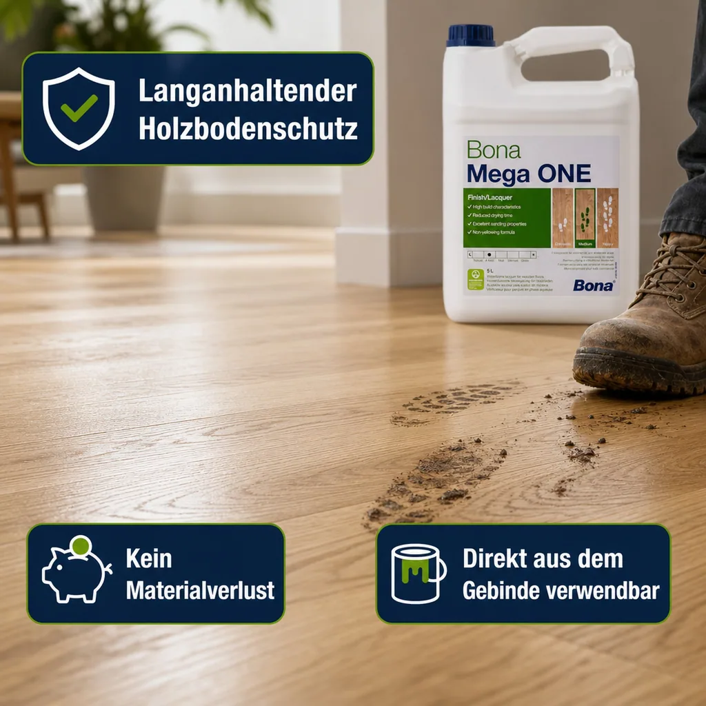 BONA MEGA One extramatt 5 Liter Versiegelung