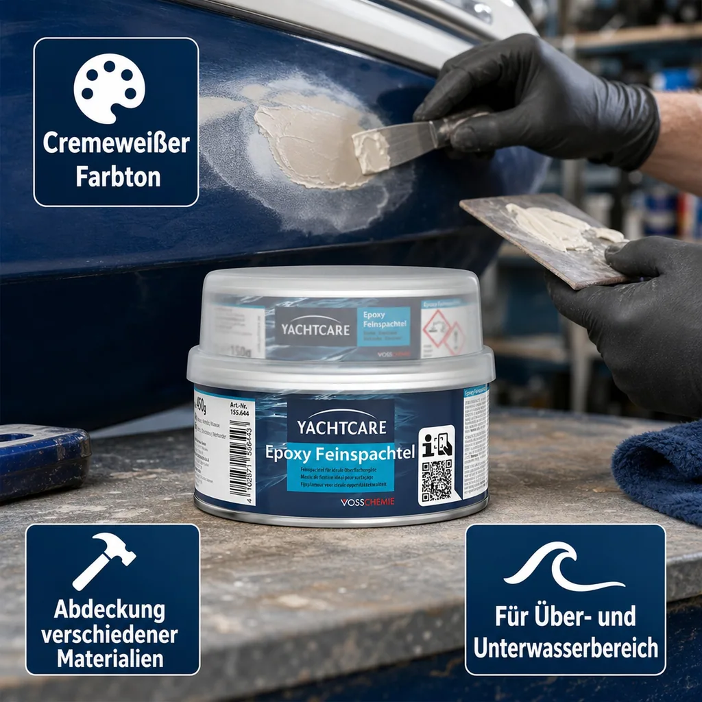 YACHTCARE Epoxy Feinspachtel 450 g