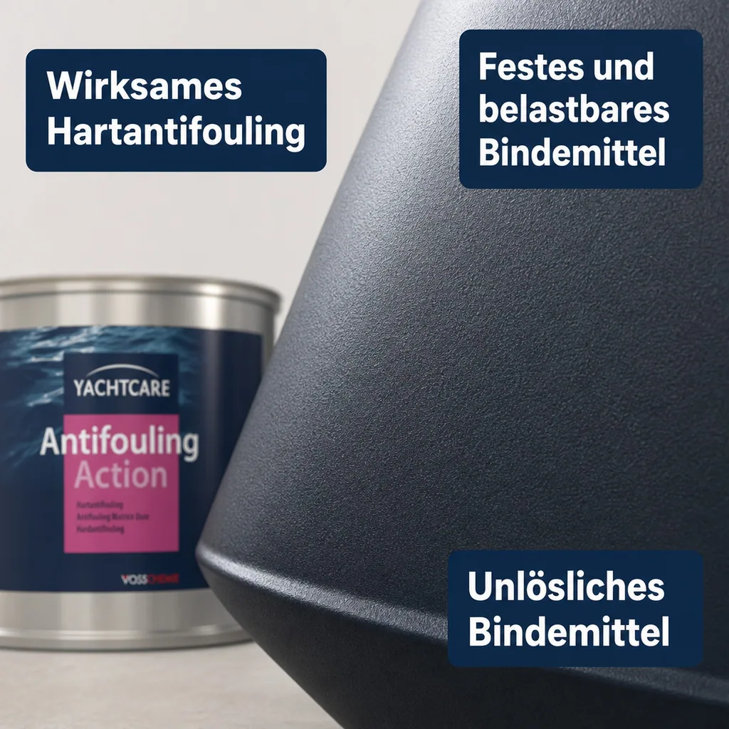 YACHTCARE Antifouling Action Hard AF 2,5 Liter schwarz
