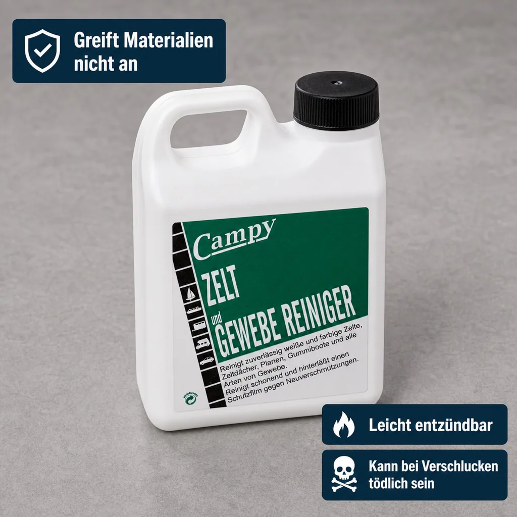 YACHTICON Zelt und Gewebereiniger 1 Liter