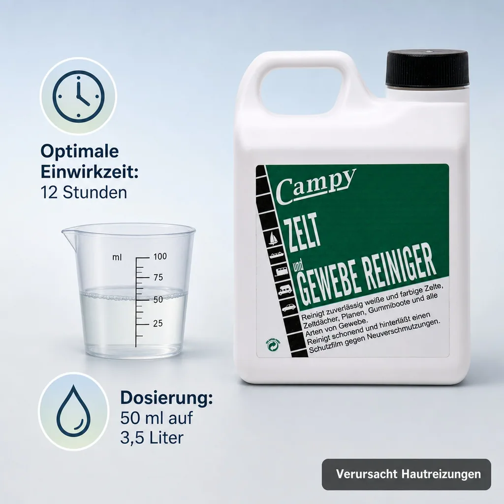 YACHTICON Zelt und Gewebereiniger 1 Liter