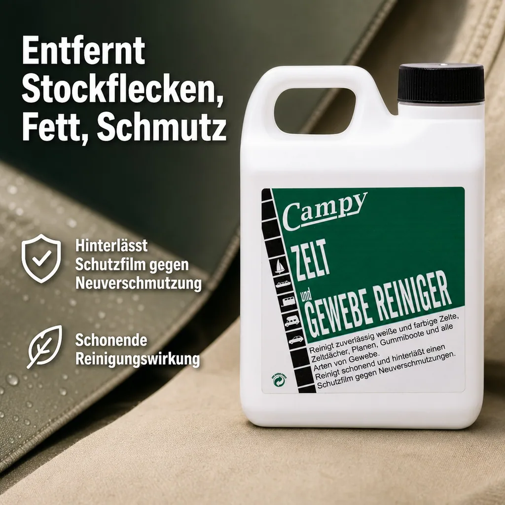 YACHTICON Zelt und Gewebereiniger 1 Liter