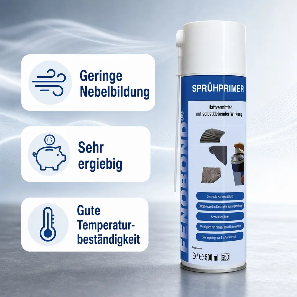 FENOPLAST Fenobond Sprühprimer 500 ml Aerosol Sprühflasche