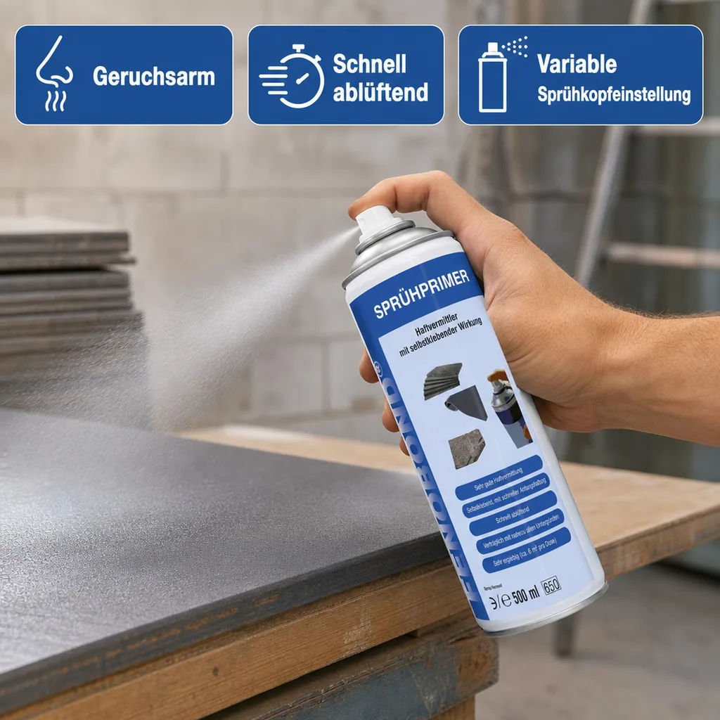 FENOPLAST Fenobond Sprühprimer 500 ml Aerosol Sprühflasche
