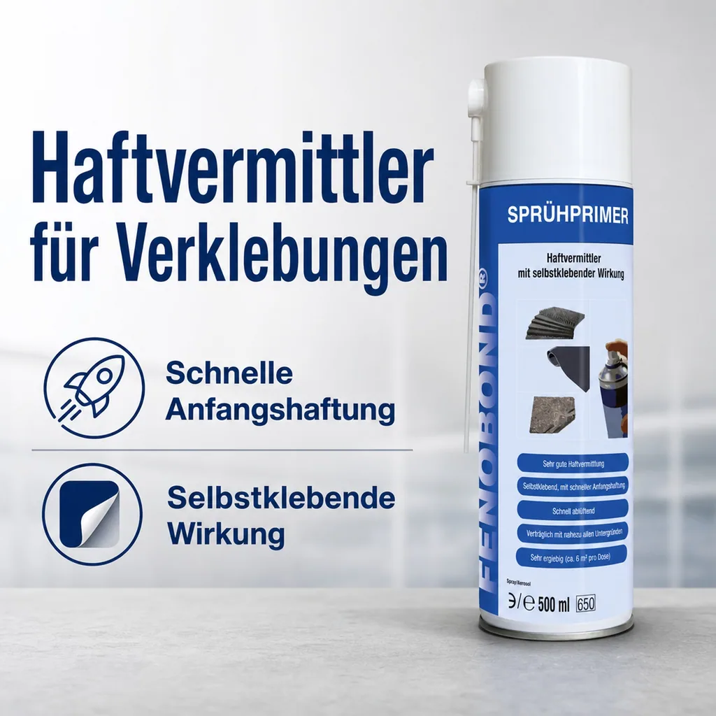FENOPLAST Fenobond Sprühprimer 500 ml Aerosol Sprühflasche