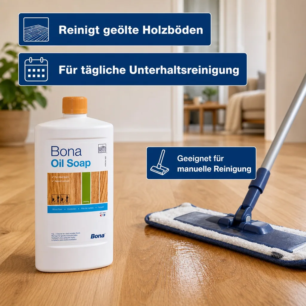BONA Oil Soap 1 Liter Unterhaltsreinigung
