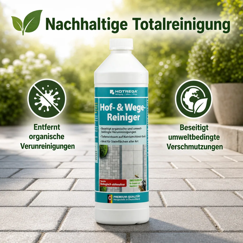 HOTREGA Hof- & Wege Reiniger 1 Liter Konzentrat