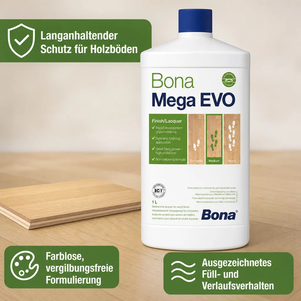 BONA MEGA One matt 1 Liter Versiegelung