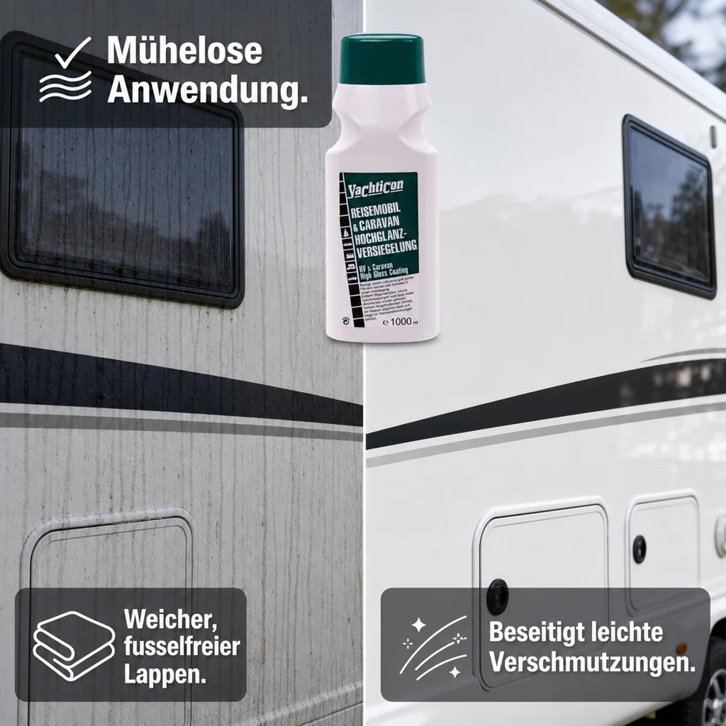 YACHTICON Reisemobil & Caravan Hochglanz Versiegelung 1 Liter