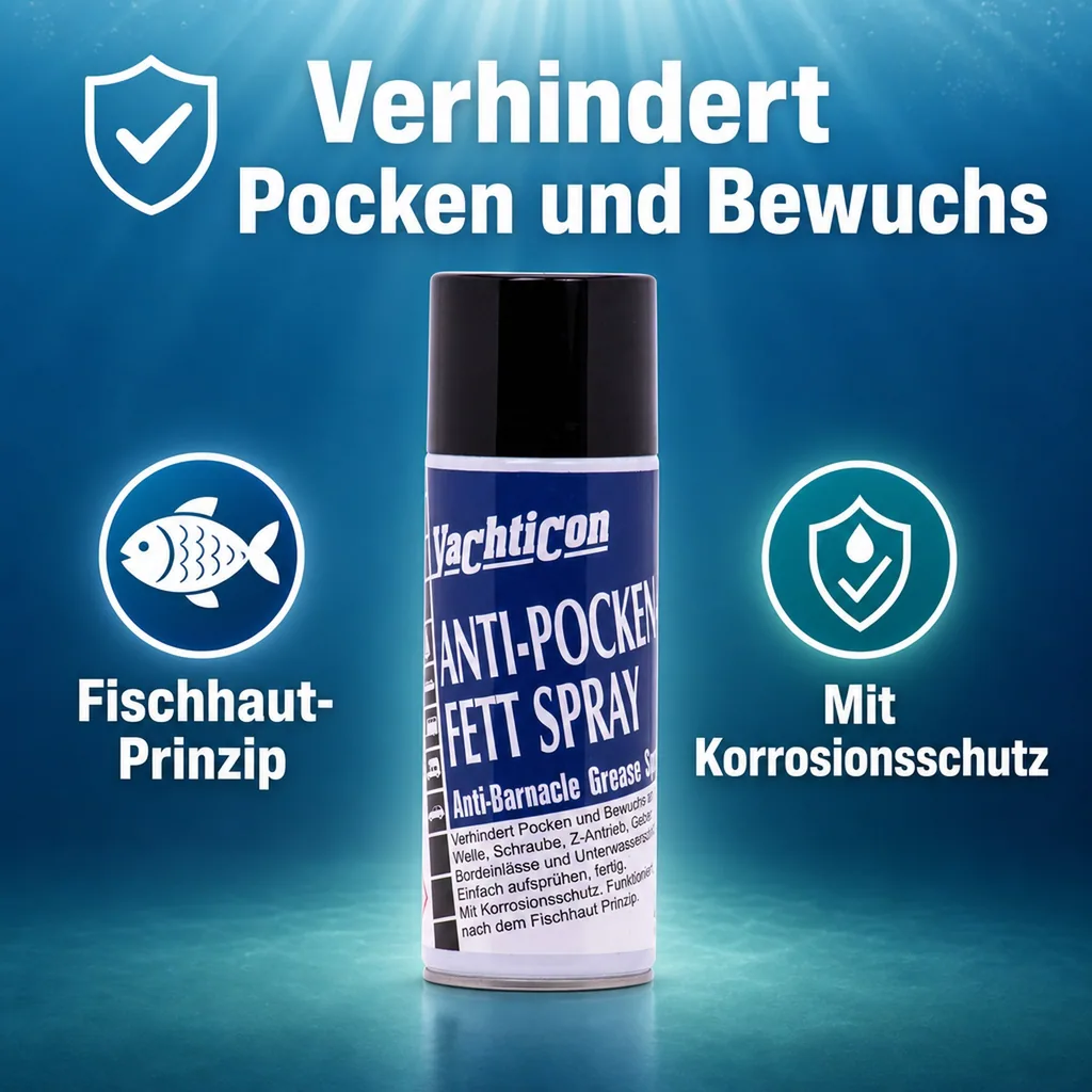 YACHTICON Anti Pocken Fett Spray 400 ml