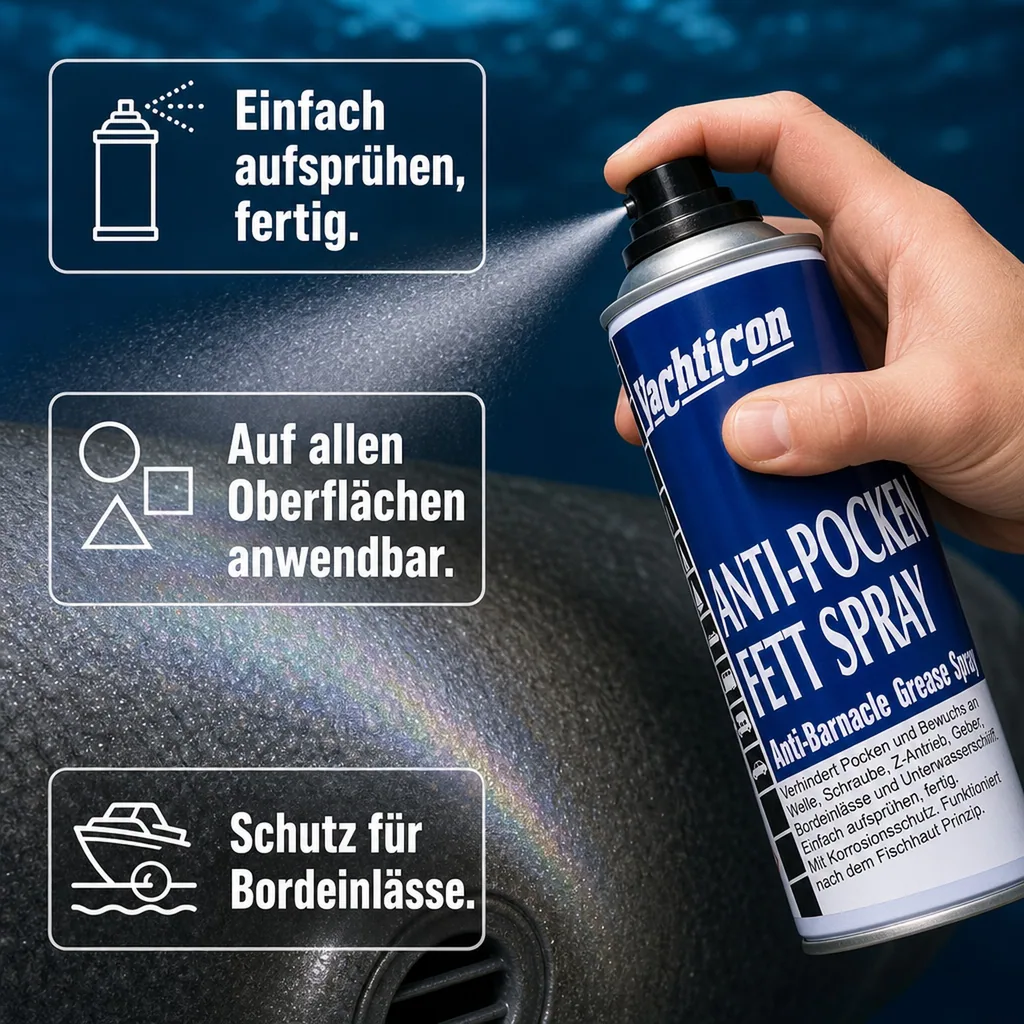 YACHTICON Anti Pocken Fett Spray 400 ml