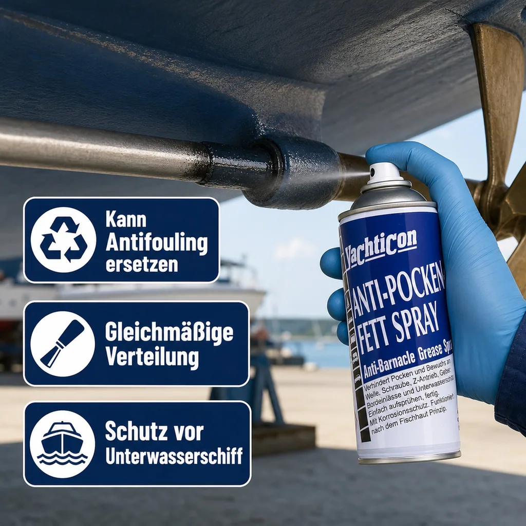 YACHTICON Anti Pocken Fett Spray 400 ml